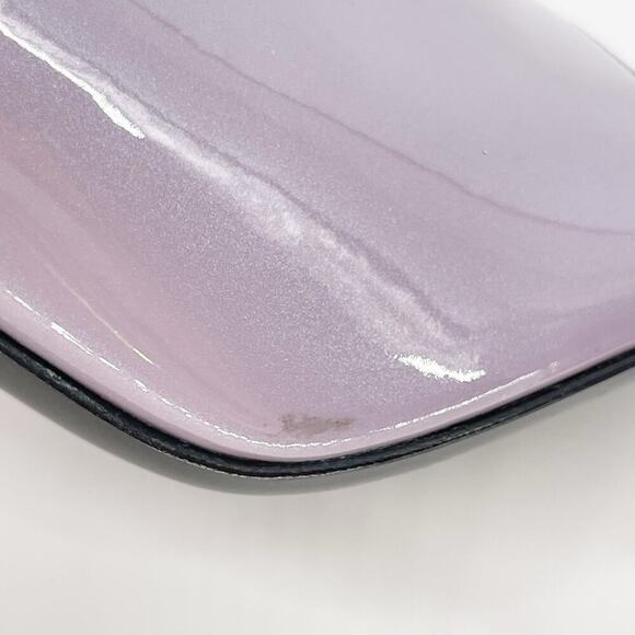 Prada Lavender Pastel Purple Patent Leather Ankle Strap Block Heel Sandal IT 39 - Picture 9 of 15